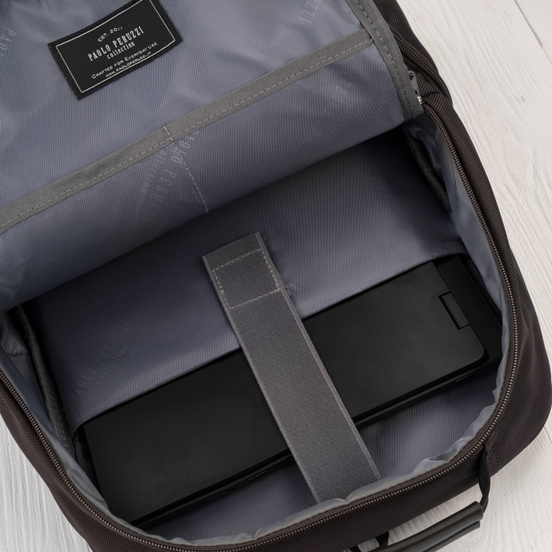Elegancki Brązowy Plecak Miejski Paolo Peruzzi AS-06-BR | Lekki i Pojemny